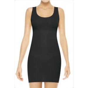 Spanx One Piece Full Tank Slip Shaper Women's Medium Black Simple Basic Staple